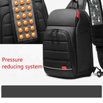 Men Business Bag Fashion Trend Chest Bag Casual Outdoor Sports Shoulder Bag Multi-function Large Capacity