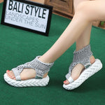 Women Sandals Shoes Sandals Platform Slippers Gladiator Bottom Women Shoes