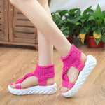 Women Sandals Shoes Sandals Platform Slippers Gladiator Bottom Women Shoes