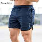 Men Running Shorts Jogging Bodybuilding Muscle Workout Training Sports Sportswear Fitness Exercise Gym Shorts Clothes